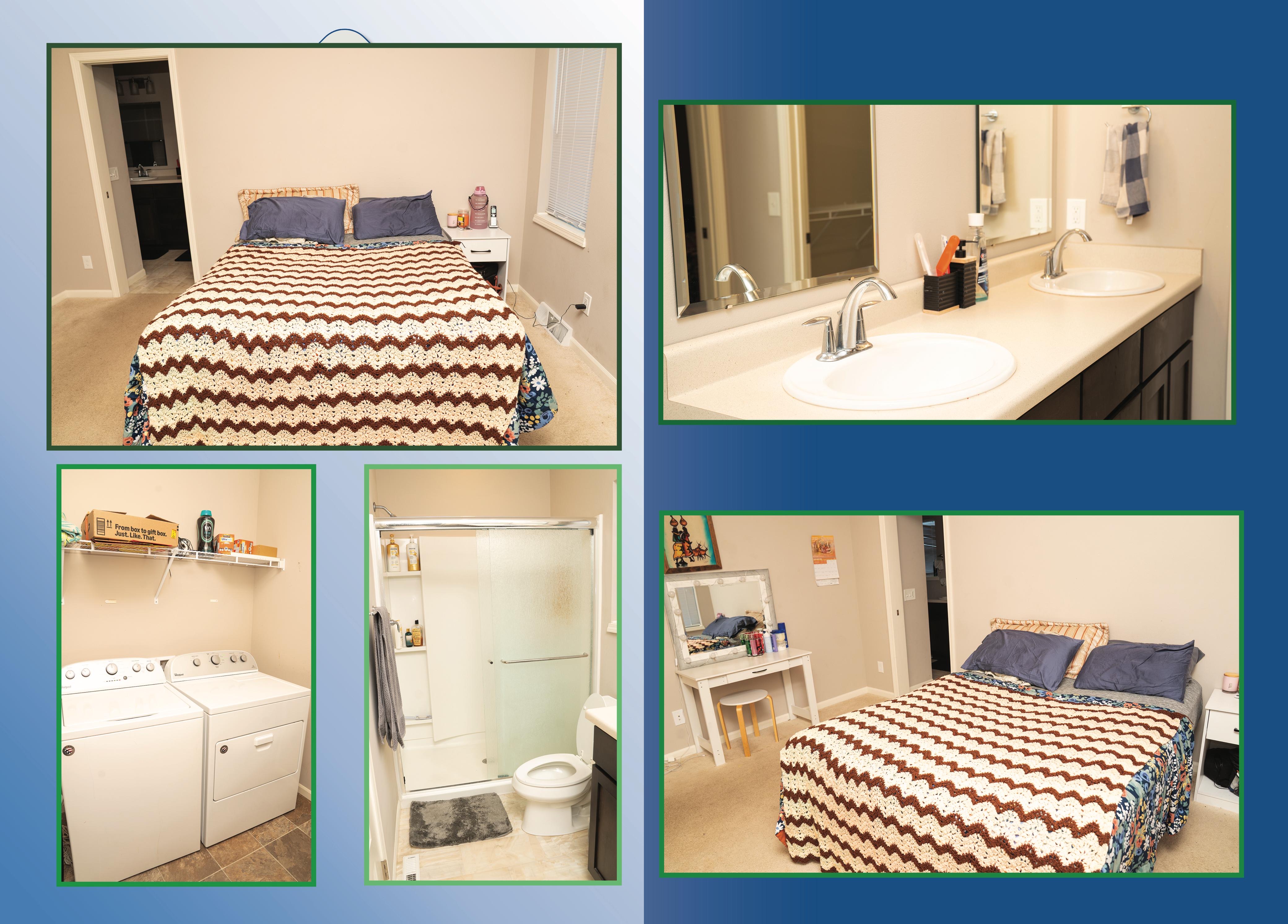 1483 Thoreau Drive - Master, laundry and bath